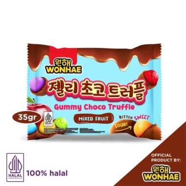 Wonhae Gummy Choco Truffle Mixed Fruit 32gr