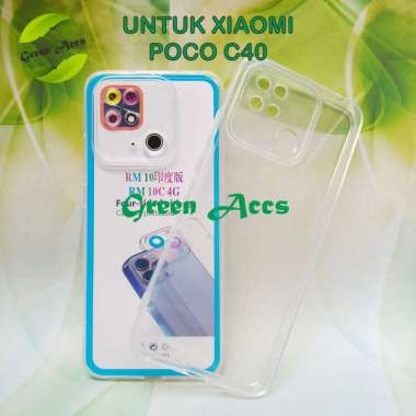 SILIKON ( XIAOMI POCO C40 ) CASE ANTI CRACK BENING / SOFTCASE / SOFT CASE / CASING HP HANDPHONE