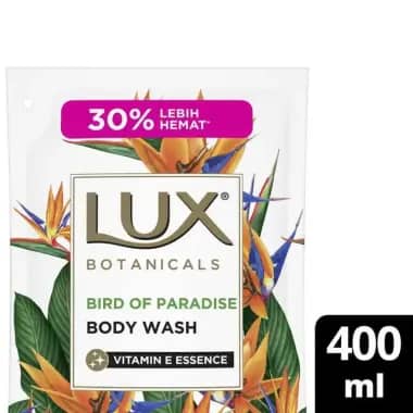 Promo Harga LUX Botanicals Body Wash Bird of Paradise 400 ml - Blibli