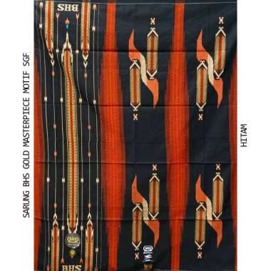 SARUNG BHS MASTERPIECE MOTIF SGF HITAM