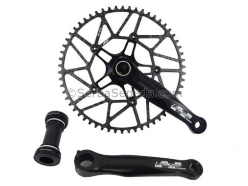 Litepro Plus Crankset 58T Super Hollow - Crankset Sepeda