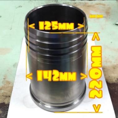cylinder liner foring boring mesin yanmar tf300 jd300