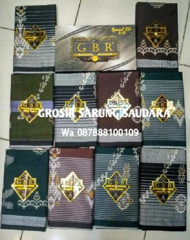 Sarung GBR Motif kembang/ Grosir Sarung GBR