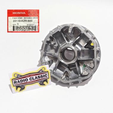 RUMAH ROLLER FACE COMP MOVABLE DRIVE HONDA VARIO ORI AHM 125 OLD 22110KZR600