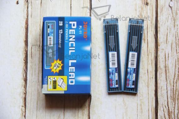 Isi Pensil Mekanik Joyko 2B PL-11 2.0 mm | Pencil Lead Joyko PL-11