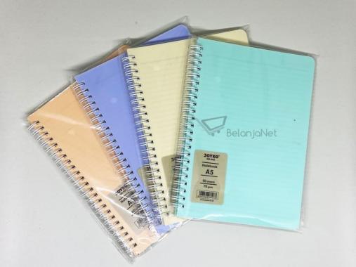 Ruled Notebook Diary Agenda Buku Catatan Bergaris Joyko NB-680 60 hal Random