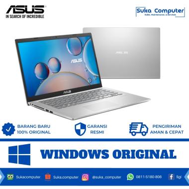 Asus A416JAO FHD326 Intel core I3-1005G1 / 4GB / 256SSD / Windows 11+OHS 2021/ 14''FHD/Silver