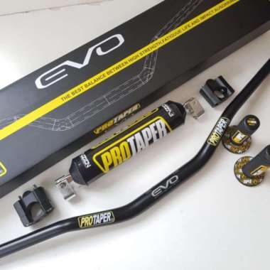 Paket Variasi Low Stang Fatbar Protaper Evo Set + Handgrip Universal