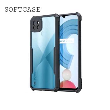 Promo Case Transparan Realme C21 / C21y / C25 / C25y Softcase Clear Back Cover Realme C21 Hitam