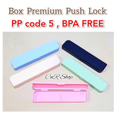 Box plastik bpa free / kotak hampers / tempat sendok / kemasan / box grafir nama Custom NAMA coffee 