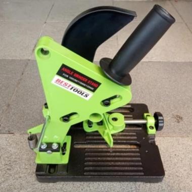 Stand Grinder Penyangga Gerinda Tangan Dudukan Mesin Gerinda Hijau