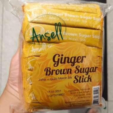 Ansell Ginger Brown Sugar Stick 480Gr