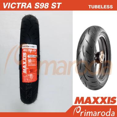 Ban Belakang Honda Supra X 125 Tubeless MAXXIS 80/90 Ring 17 Victra S98ST