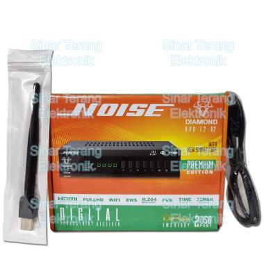 Set Top Box Noise Diamond DVB T2 02 STB TV Digital Lengkap