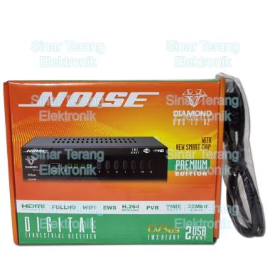 Set Top Box Noise Diamond DVB T2 02 STB TV Digital STB dan Kabel HDMI