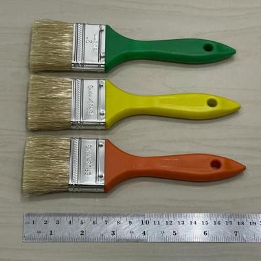 kuas cat gagang warna warni 2" kuas cet rumah