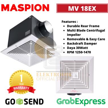 MASPION EXHAUST MV 18EX/Kipas Penghisap/Ceiling Exhaust