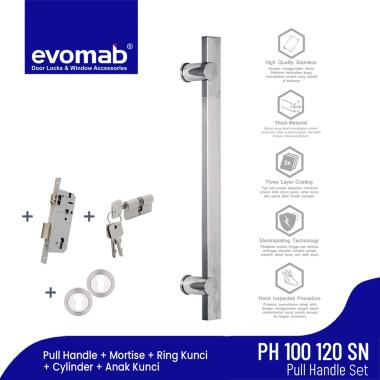 evomab Pull Handle Gagang Pintu Kupu Tarung Panjang Minimalis 60cm PH100-120 Pull Handle