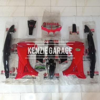 Body Fullset Yamaha Jupiter Z CW Merah Hitam 2005 2006 Original