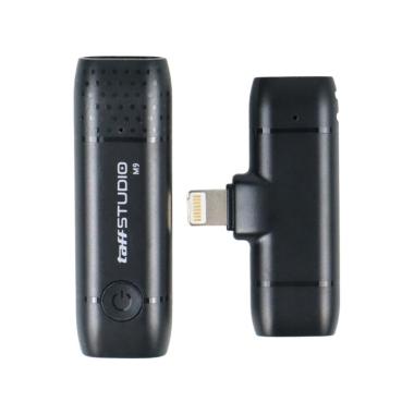 MICROPHONE WIRELESS LIGHTNING JACK FOR IOS SMARTPHONE - MIC M9 Black