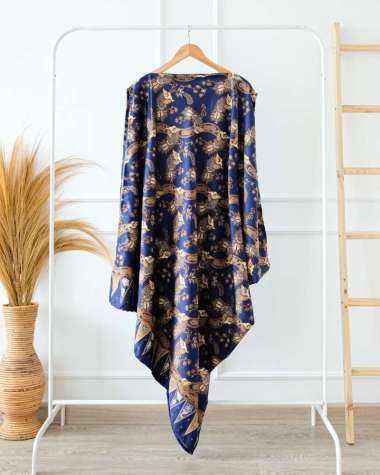 KAFTAN LEBARAN DRESS WANITA GAMIS KEKINIAN MOTIF CARDIGAN BATIK PEKALONGAN KAFTAN JUMBO BIGSIZE DRES