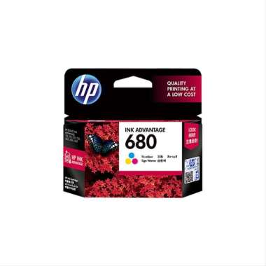 Catridge Tinta Hp 680 Color/ Black Originalartridge tinta hp 680 black