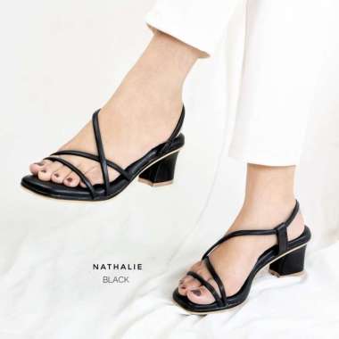 Nathalie Heels Wanita Hitam 39