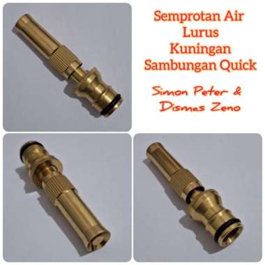 Promo Semprotan Air Lurus Bahan Full Kuningan Nozzle Spray Untuk Siram ...