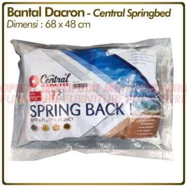 Bantal Central Spring Bed - bantal kepala dacron pillow Multicolor