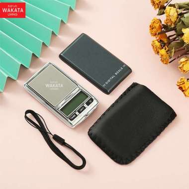 Timbangan Emas Berlian Batu Permata Mini Digital 200gr 0.01gr Timbangan Saku Pocket Perhiasan