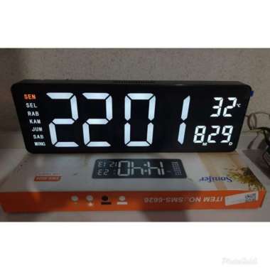 Jam Dinding Timer Digital Jam Dinding Countdown LED