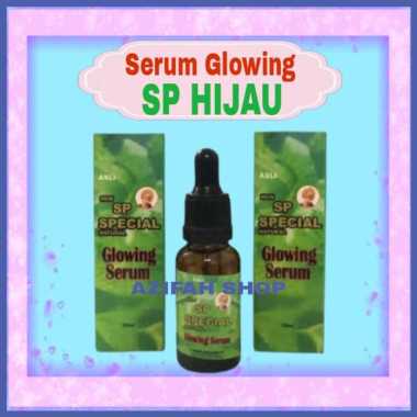 SERUM SP HIJAU SPECIAL GLOWING ORI BPOM-serum penghilang flek hitam dan glowing-serum penghilang bop