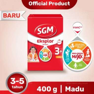 Promo Harga SGM Eksplor 3+ Susu Pertumbuhan Vanila 400 gr - Blibli