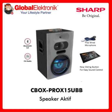 SHARP Active Speaker CBOX-PROX15UBB SPEAKER PORTABLE