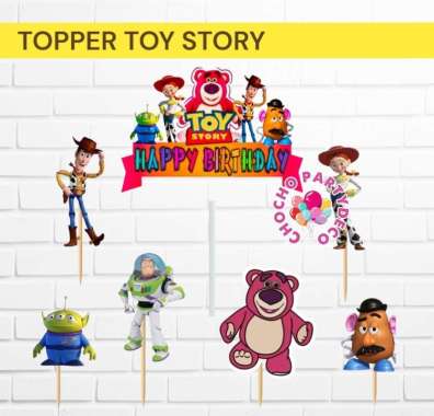 Topper TOY STORY / Topper Kue Toy Story Lotso Toy Story