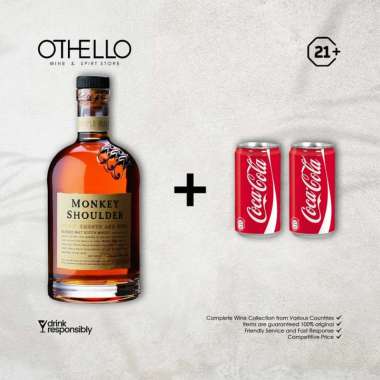 Monkey Shoulder + FREE Mixer + Coca Cola