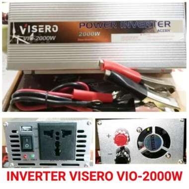Power Inverter 2000W 2000 watt Visero Vio-2000W TERBAIK Multicolor