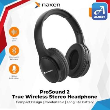 Headphone Bluetooth Wireless Naxen ProSound 2 Extra Bass + Microphone