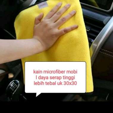 KAIN LAP MICROFIBER MOBIL - Kain Lap Cuci Mobil Motor Detailing Halus