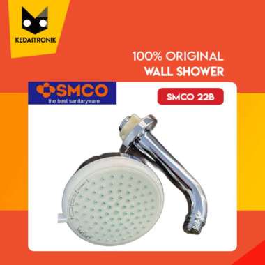 SMCO 22B Wall Shower Bundar Head Shower Kepala Shower Atas Bentuk Bulat