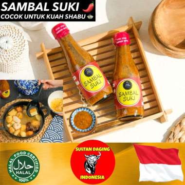 SAUS SAMBAL SUKI 200 GRAM/ SAUS COCOLAN SHABU/ SAMBAL STEAMBOAT SUKI/ SAUS PEDAS STEAMBOAT/ SAUS PED