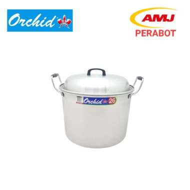 ORCHID Panci Masak Stock Pot Panci Tinggi 26
