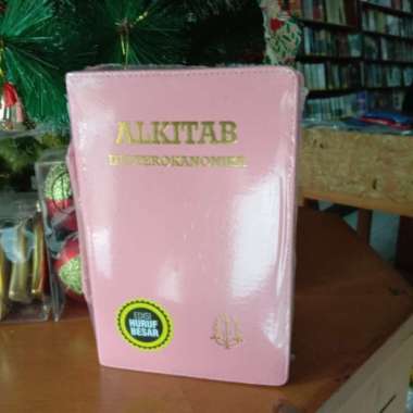 Satu Paket Alkitab Alkitab Edisi Huruf Besar Warna Pink