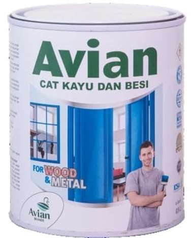 Cat Kayu Dan Besi Avian Violet Rain 2.5L