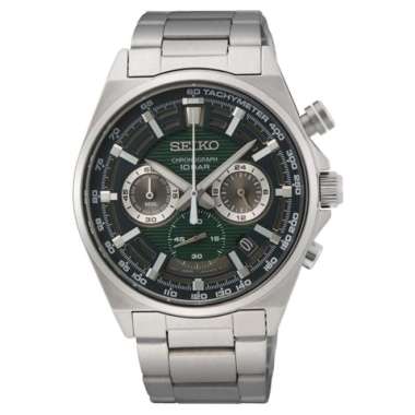 Seiko SSB405P1 Jam Tangan Chronograph Stainless Steel Hijau 41mm WR100m