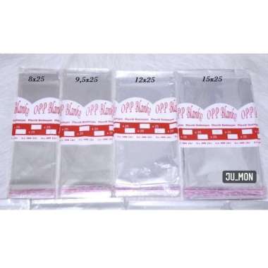 Plastik Undangan 8x25/ 8.5x25/ 9x25/ 9.5x25/ 10x25/ 10.5x25/ 11x25/ 11.5x25 10x25