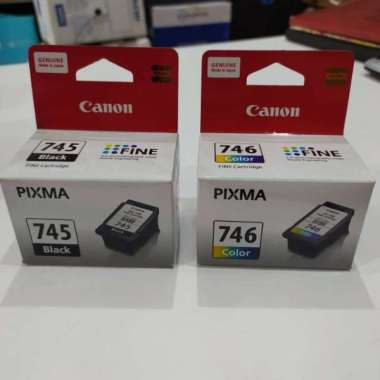 CARTRIDGE CANON PG 745 & CL 746 BARU IP2870, IP2870S, IP2872,  MG2470, MG2570, MG2570S,  MG2577S, MG