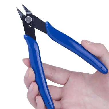 Tang Potong Kawat - Tang Potong Kabel 170 mini Plier Wire Cutter Warna biru Tang Potong