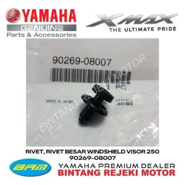 RIVET, RIVET BESAR WINDSHIELD VISOR 250 90269-08007