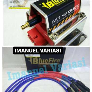 Kabel busi L300 Kuda Bensin dan Coil Koil BLUEFIRE ORIGINAL